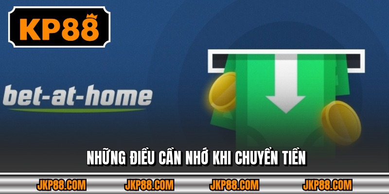Những điều cần nhớ khi chuyển tiền